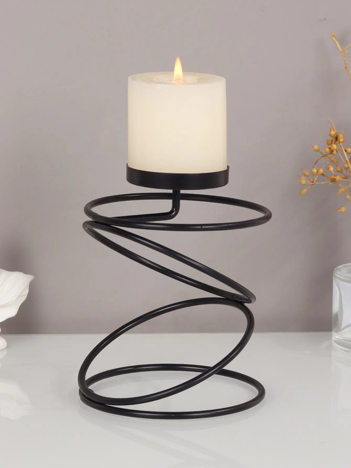 Luxury Style Metal Candle Holders