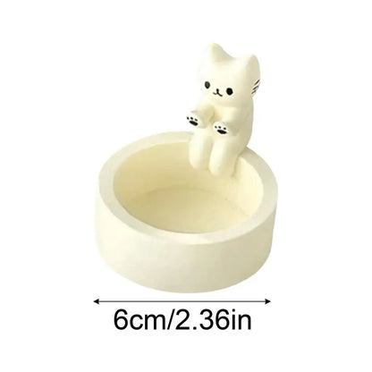 Cute Kitten Candle Holder